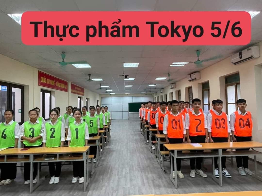 CẬP NHẬT HÌNH ẢNH CÁC BẠN NAM NỮ THI TUYỂN ĐƠN HÀNG CƠM HỘP TOKYO NGÀY 05/06/2024